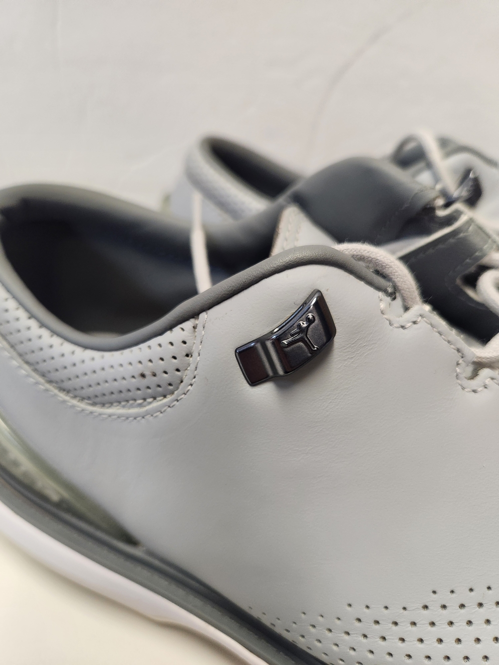 Nike Jordan ADG 4 Wolf Grey Leather Golf Shoes Men's Size 11 DM0103-010 - Picture 6 of 9